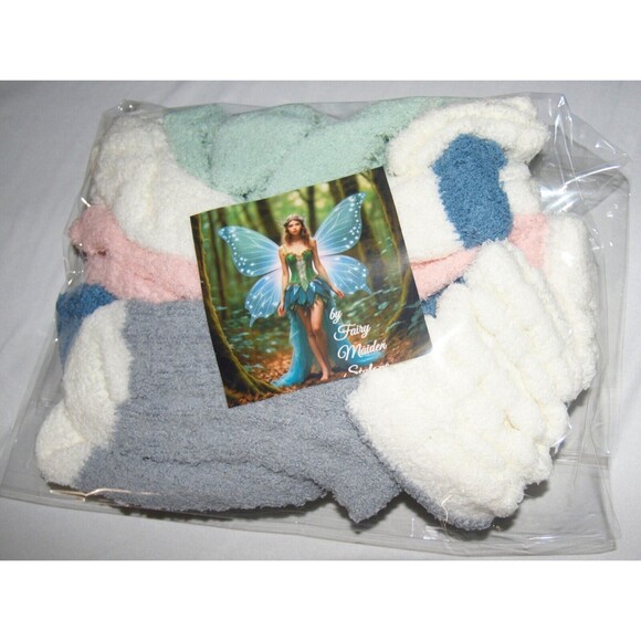 Fuzzy Cozy Socks for Women, Soft Fluffy Slipper Warm Sleep Socks 5 Pack NEW - Picture 3 of 10